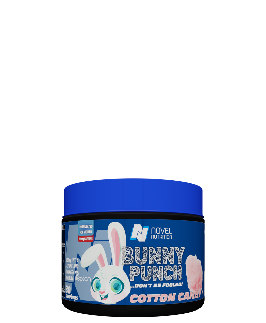 BUNNY PUNCH LADIES PRE-WORKOUT / NETT WEIGHT 450g