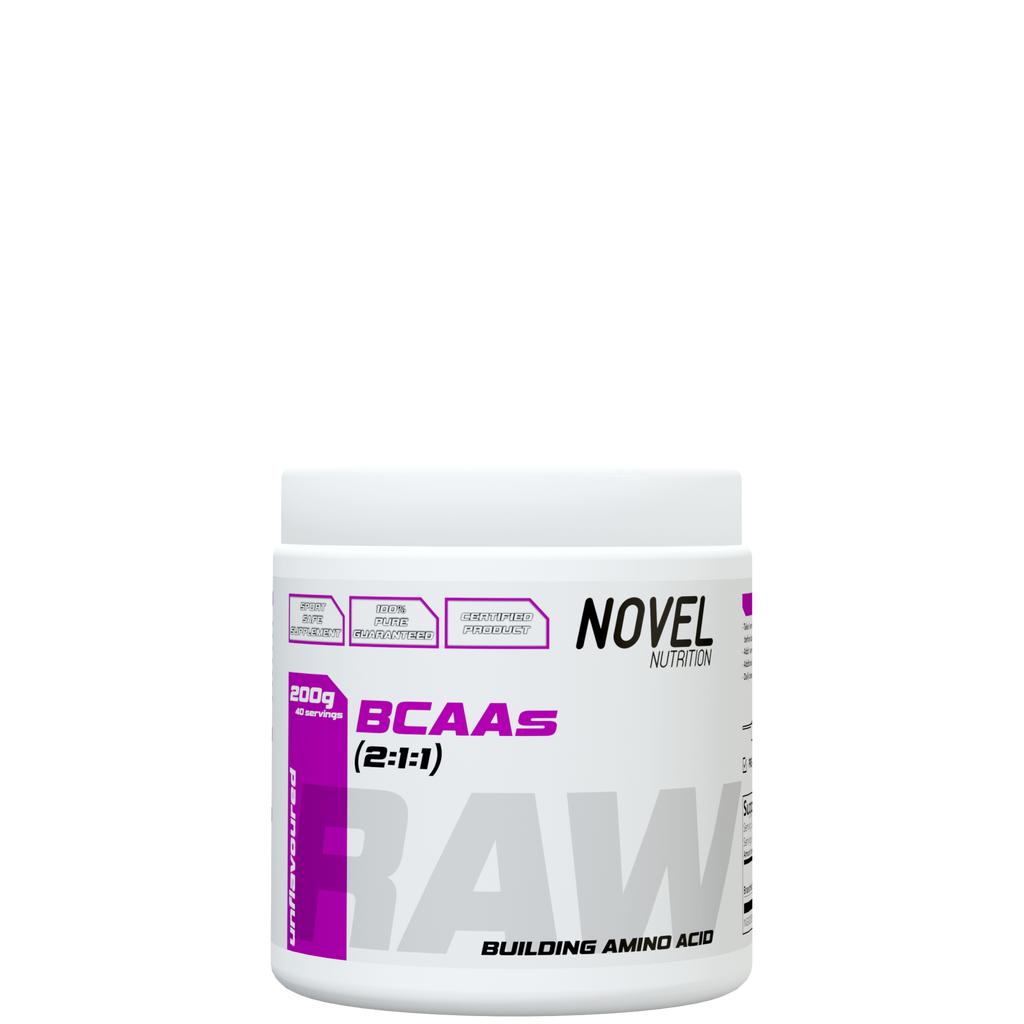 RAW BCAAs NET WEIGHT = 200g